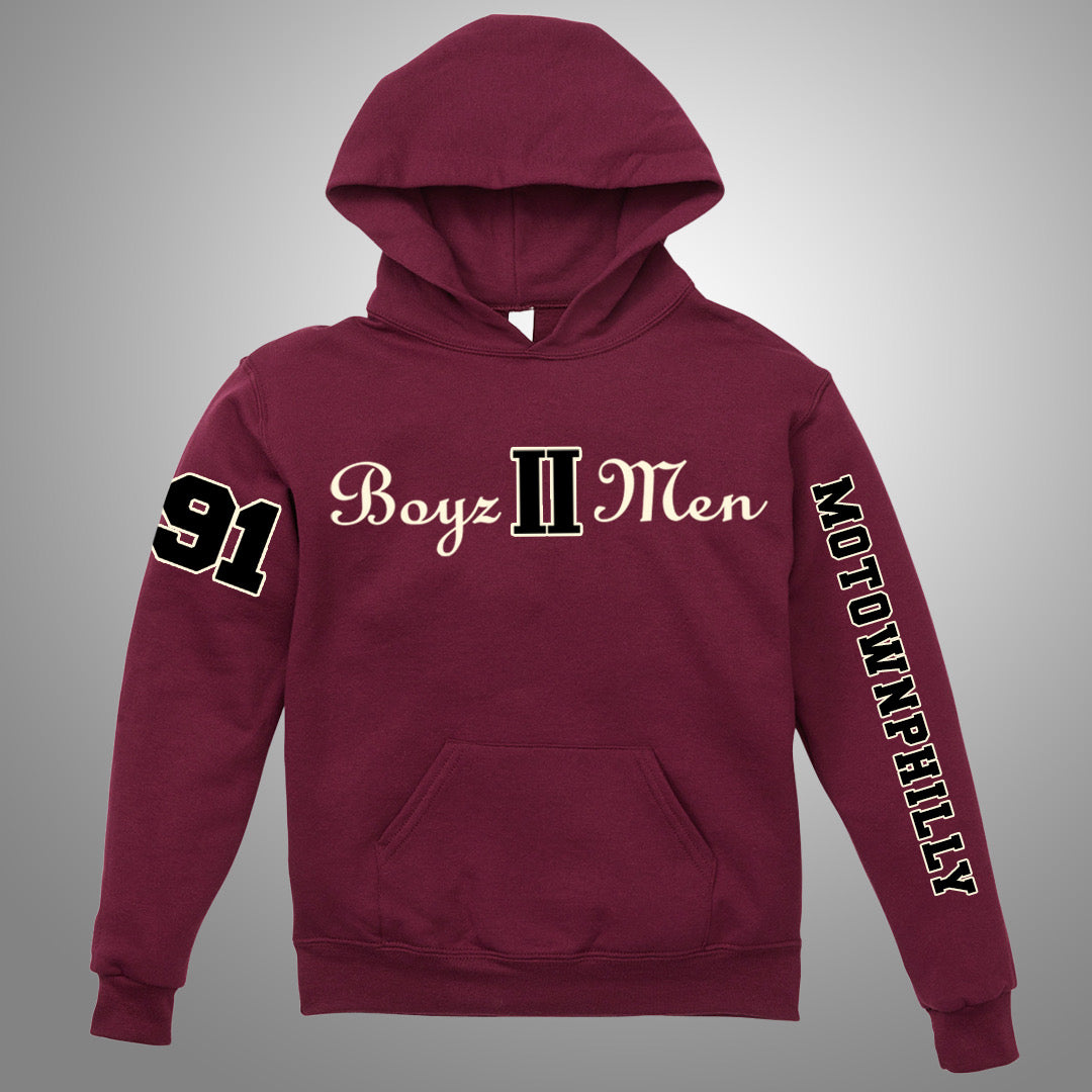 Maroon Logo Hoodie