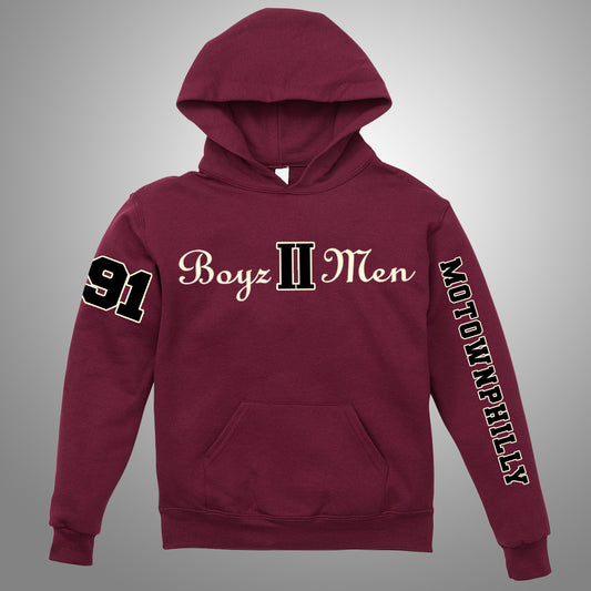 Maroon Logo Hoodie